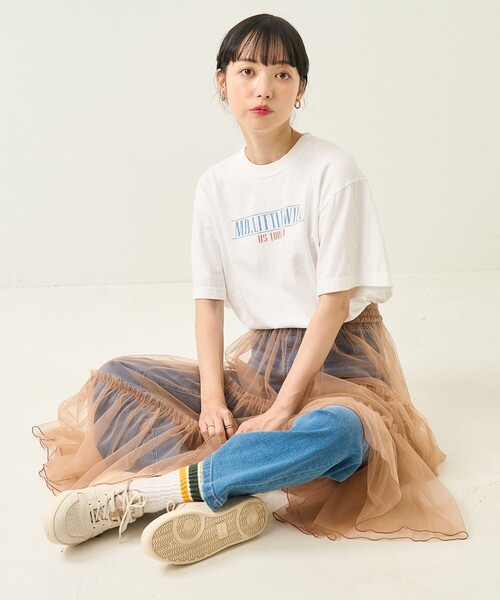 FREAK'S STORE tシャツ ツアープリントTシャツ レディース