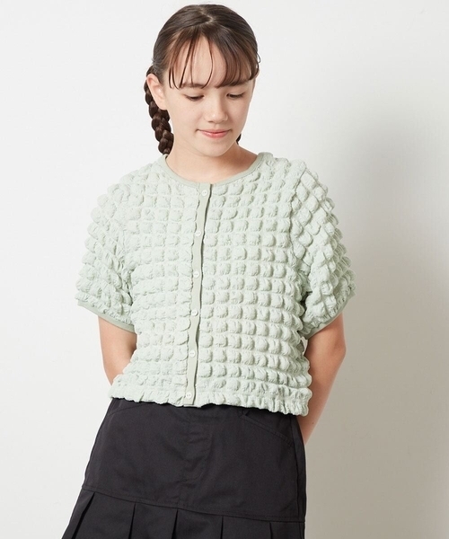 a.v.v カーディガン 「140-150」ぽこぽこポップコーン