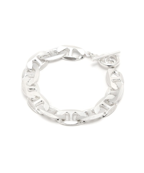 ブレスレット 「YArKA/ヤーカ」flat marina(anchor) chain bracelet 「byoca」 / フラットマリーナチェーンの画像