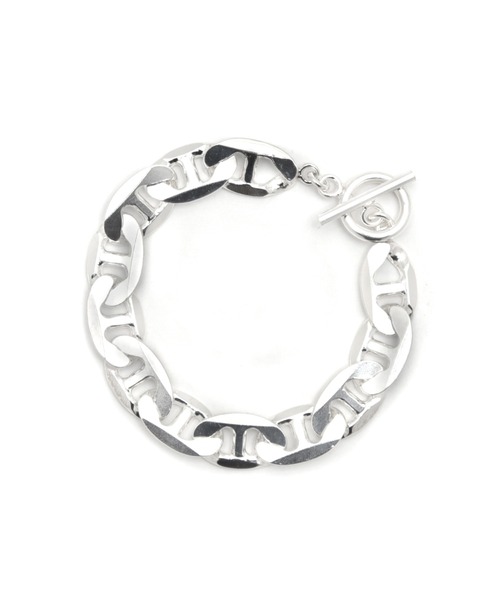 ブレスレット 「YArKA/ヤーカ」flat marina(anchor) chain bracelet 「byoca」 / フラットマリーナチェーンの画像
