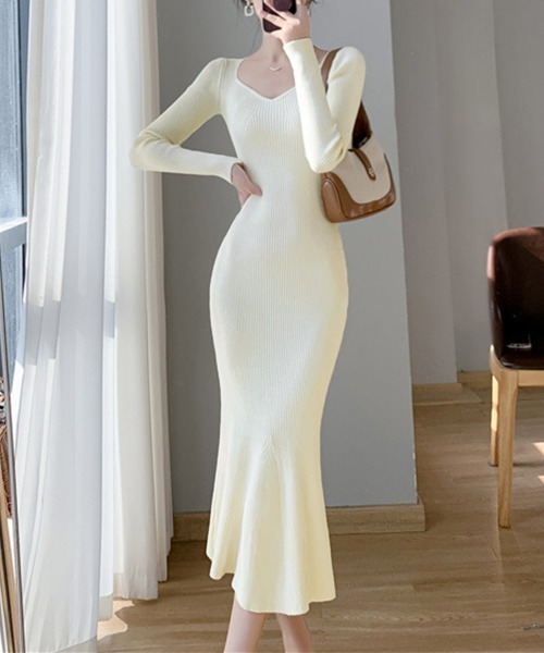 miniministore（ミニミニストア） ワンピース ニットワンピース ロング