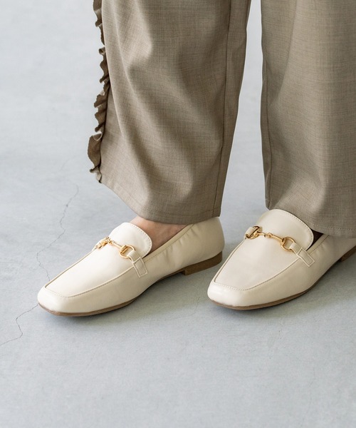 menue（メヌエ） ローファー freely(フリーリー) 幅広4E ローファー