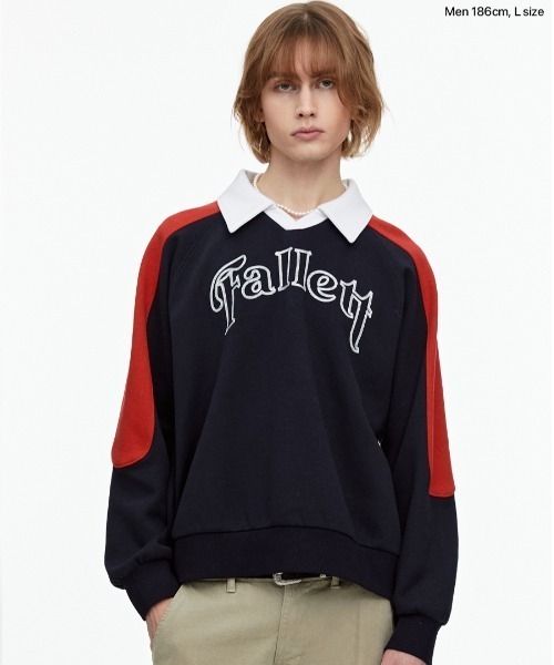 ★送料・関税込★FALLETT★FALLETT CLUB NERO SWEATSHIRT★ MUSINSA | FALLETT Nero Sweatshirt Ivory