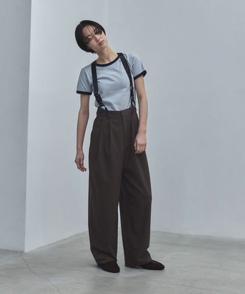 feepur(フェピュール) パンツ サスペンダーハイウエストパンツ feepur(フェピュール) パンツ サスペンダーハイウエストパンツ