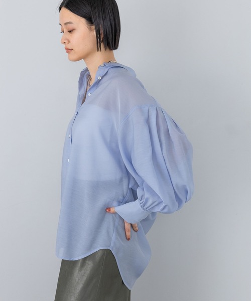 A part by（アパートバイ） ブラウス シャツ 「追加1」シアーオーバー