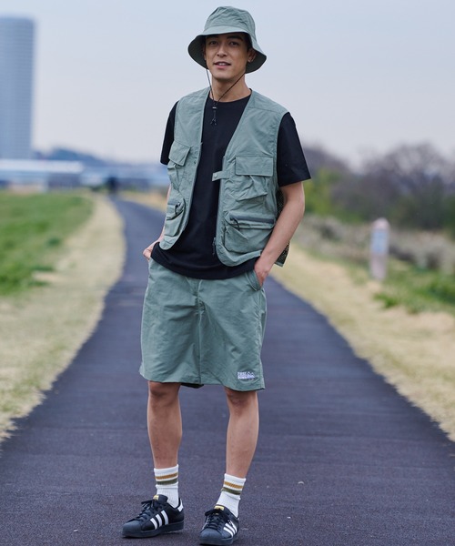 FIRST DOWN（ファーストダウン） ベスト ジレ リバーベスト ナイロン