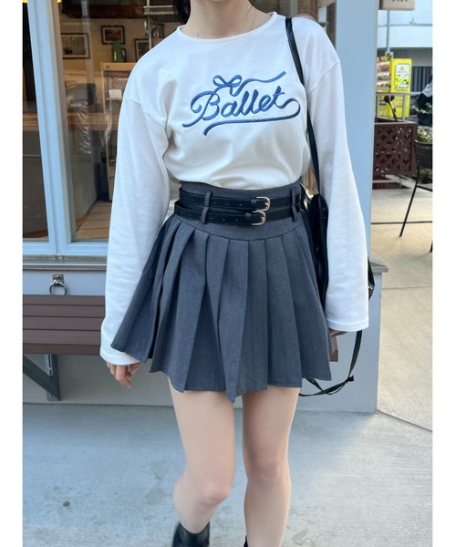 tシャツ リボンロゴロンT「RL」 レディース