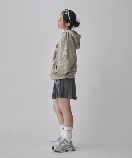 ★codegraphy★ 25 cut track hoodie khaki codegraphy パーカー 25 track hoodie メンズ レディース