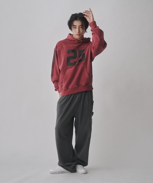 ★CODEGRAPHY★25 Cut Track Hoodie★ MUSINSA | Codegraphy 25 cut track hoodie_charcoal