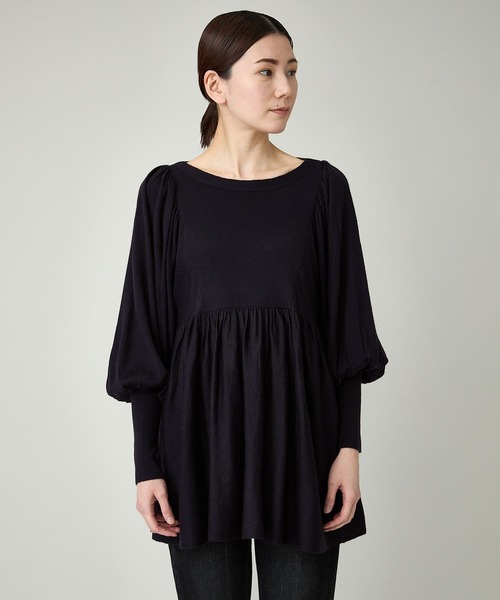 Curensology（カレンソロジー） ニット セーター /ギャザーニットプル