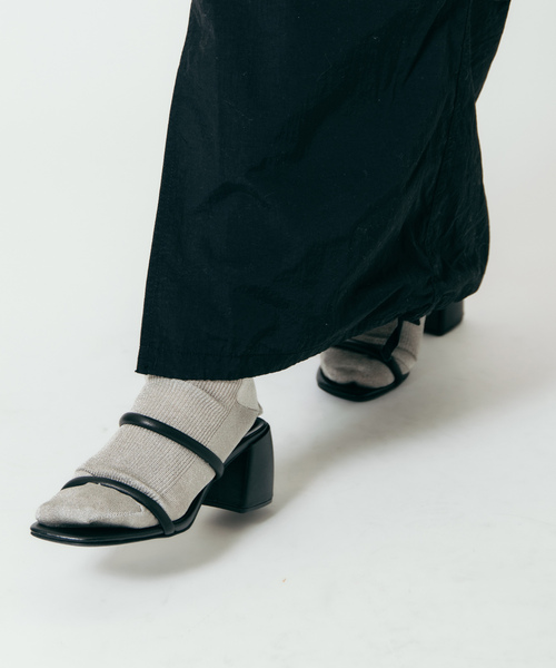 【MOLLINI /モリーニ】37 ほぼ未使用 Mollini 「Mollini」 ミュール 37 ブラック レディース