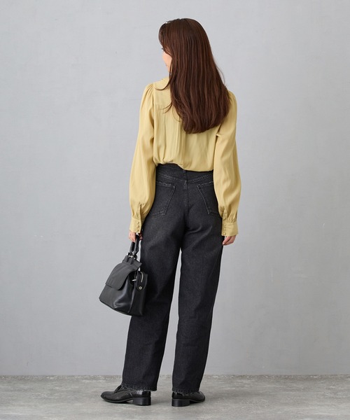 ジーンズ デニム デニムパンツ ハイライズストレートデニム