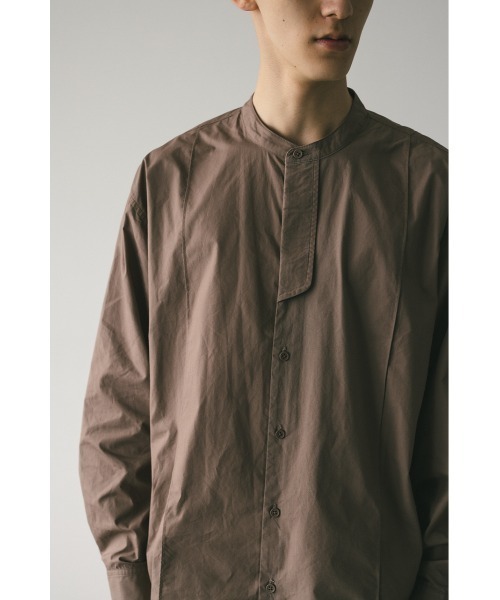 STYLEMIXER シャツ バンドカラーシャツ メンズ : ZOZOTOWN Yahoo