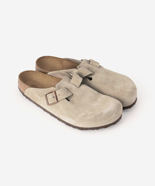 サンダル BIRKENSTOCK | Boston LEVE TAUPE MEN メンズ サンダル