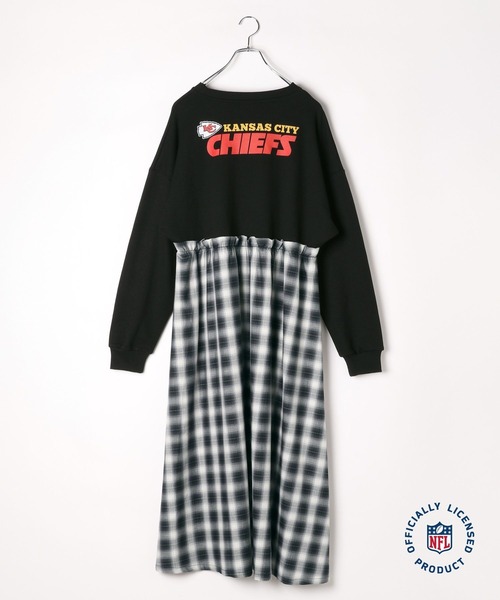 LEPSIM（レプシィム） ワンピース 「NFL」ドッキングワンピース 146059