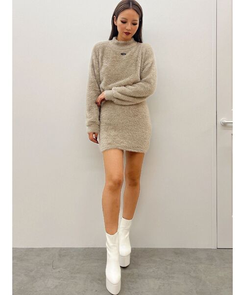 最終値下げ！ 人気のジェイダタイトスカート！ GYDA（ジェイダ） スカート シャギータイトスカートライクショート