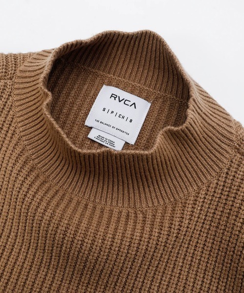 ニット セーター RVCA レディース DREAM CYCLE SWEATER セーター/ルーカローゲージモックネックセーター レディース RVCA ニット セーター レディース DREAM CYCLE SWEATER セーター