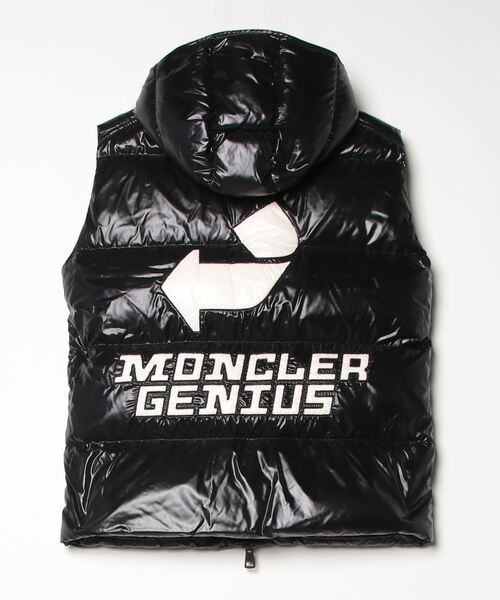 MONCLER」 ダウンベスト 1 ブラック メンズ MONCLER（モンクレール）の