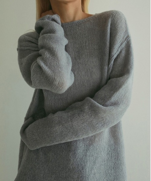 ニット セーター Back Open Sheer Knit レディース anuke ニット セーター Sheer Knit レディース : ZOZOTOWN Yahoo