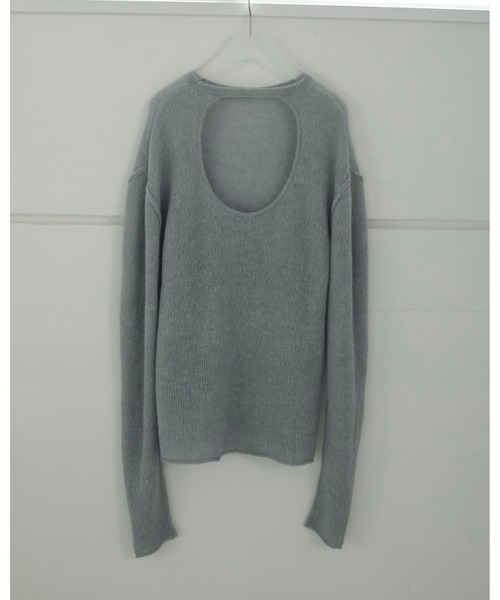 ニット セーター Back Open Sheer Knit レディース anuke ニット セーター Sheer Knit レディース : ZOZOTOWN Yahoo