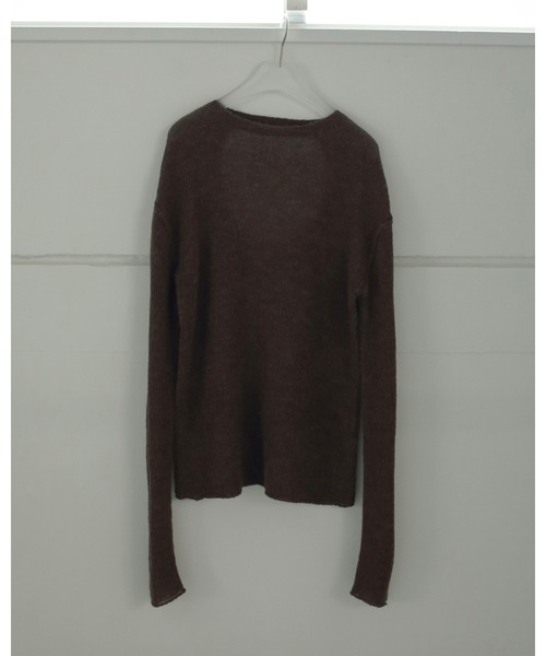ニット セーター Back Open Sheer Knit レディース JUNOAH ニット セーター 透かし編みバックオープンサマーニット