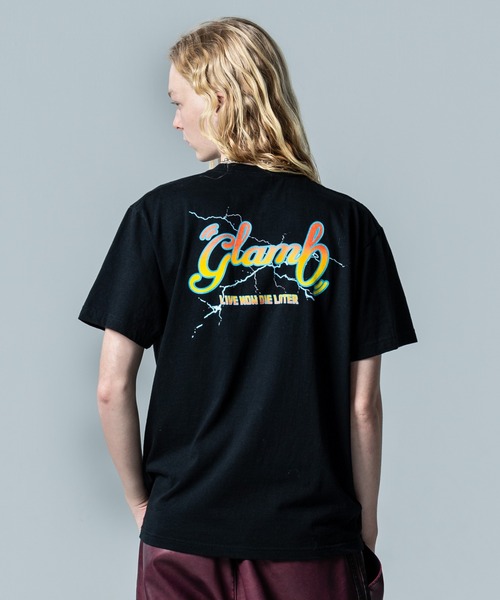 glamb（グラム） tシャツ Retrospective Logo T-Shirt