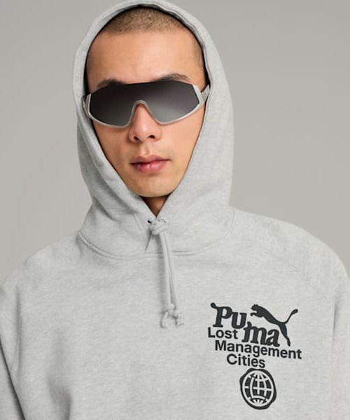 パーカー 「UNISEX」LMC／PUMA HOODIE（ウラケ） レディース メンズ