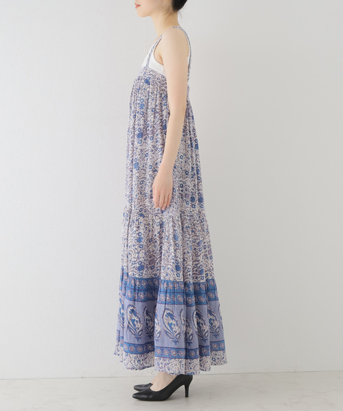 ドゥーズィエムクラス【M.A.B.E】JOSS PRINT MAXI サンドレス ドゥーズィエムクラス 【M.A.B.E】JOSS PRINT MAXIサンドレス