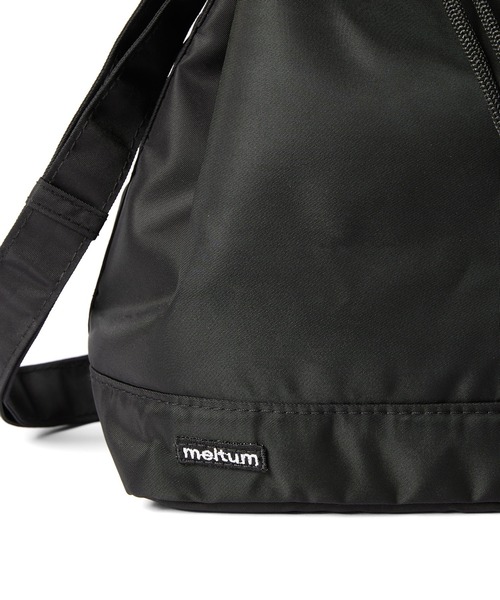 meltum ショルダーバッグ ×PACKING COMPACT DRAWSTRING BAG