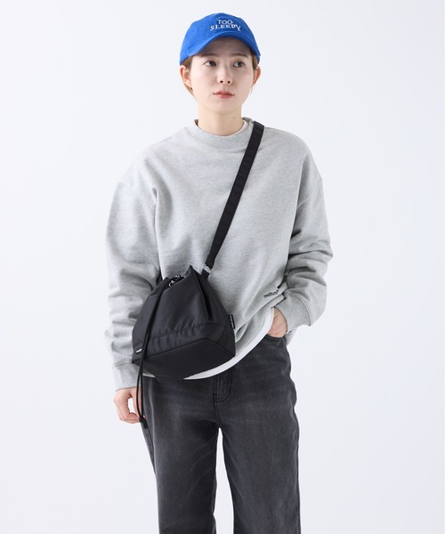 meltum ショルダーバッグ ×PACKING COMPACT DRAWSTRING BAG