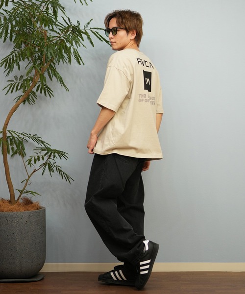 RVCA tシャツ RVCA/ルーカ 半袖Tシャツ バックプリント BF041