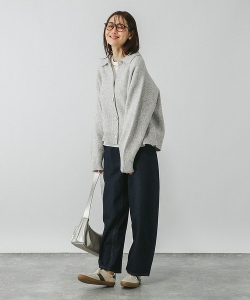 GLOBAL WORK（グローバルワーク） カーディガン ポロ衿ニット