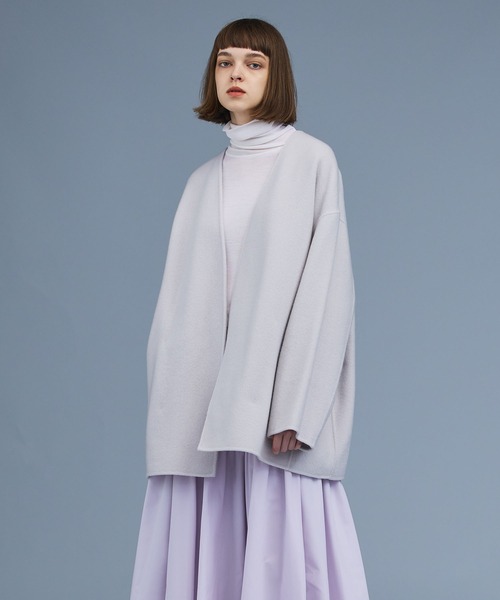 タグ付き未使用品　N.O.R.C サイズ2 ライトグレー ジュ　ロングコート N.O.R.C コート M ライトグレー レディース : ZOZOTOWN Yahoo!店