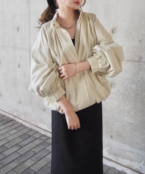 ABYSS　ビアズリー　ギャザーブルゾン新品未使用 BEARDSLEY（ビアズリー）の「ギャザーブルゾン（ブルゾン）」 - WEAR