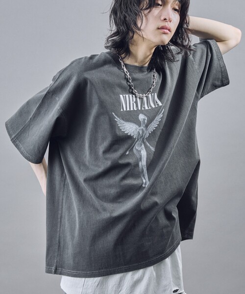 美品 FREAK'S STORE NIRVANA IN UTERO Tシャツ FREAK'S STORE tシャツ PUBLUX/パブリュクス NIRVANA IN UTERO