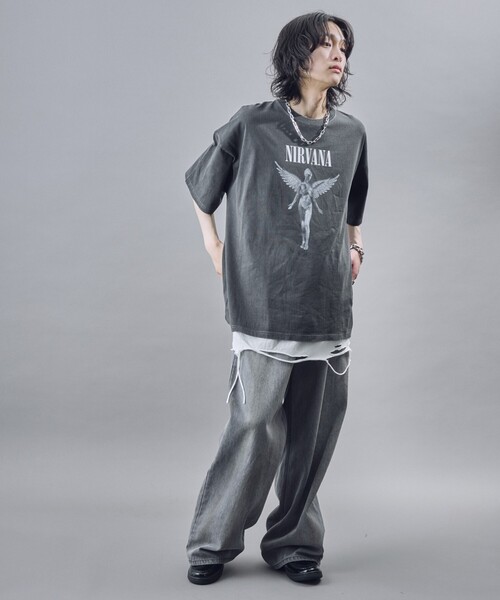 FREAK'S STORE tシャツ PUBLUX/パブリュクス NIRVANA IN UTERO