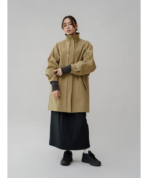 YORT コート アウター 「撥水・サステナブル」3wayレイヤーコート