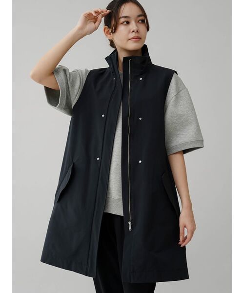 YORT コート アウター 「撥水・サステナブル」3wayレイヤーコート