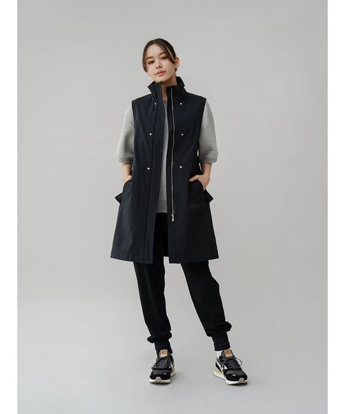 YORT コート アウター 「撥水・サステナブル」3wayレイヤーコート