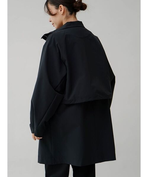 YORT コート アウター 「撥水・サステナブル」3wayレイヤーコート