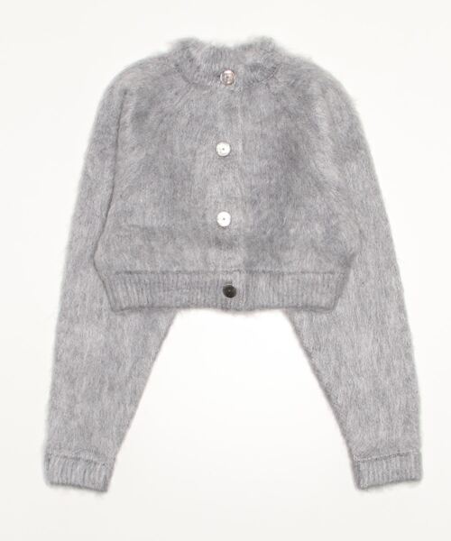 H BEAUTY&YOUTH UNITED ARROWS カーディガン FREE グレー レディース