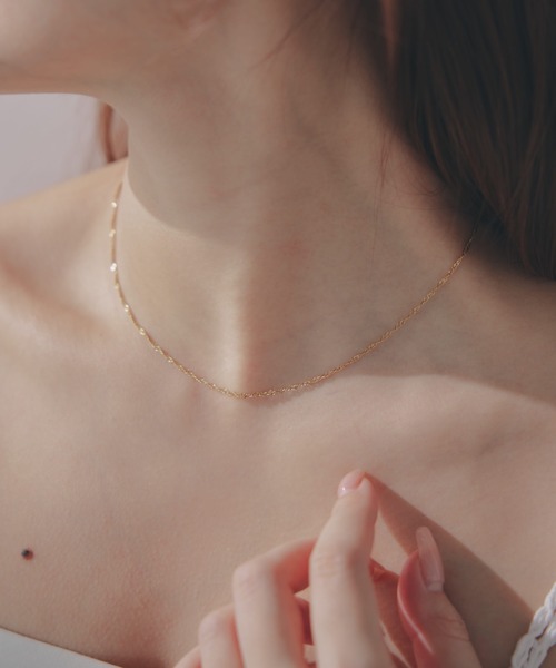 ☆韓国の人気☆【TATIANA】☆French Twist Chain Necklac.e☆ TATIANA】French Twist Chain Necklace NZ2009〜ネックレス