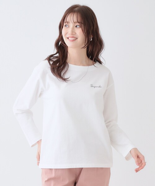 あっさりしょこ フルコン べるくら EXAM towacoロンT 全4色【BLUCO/ブルコ】2024SS「Print L/S Tee”Old Logo