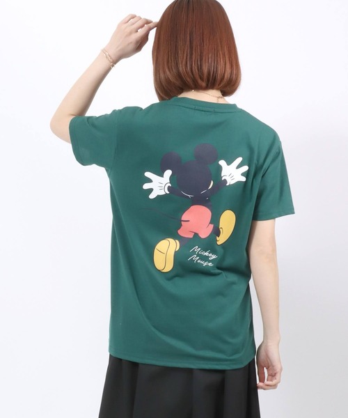 Disney tシャツ Disney（ディズニー）キャラクタープリント