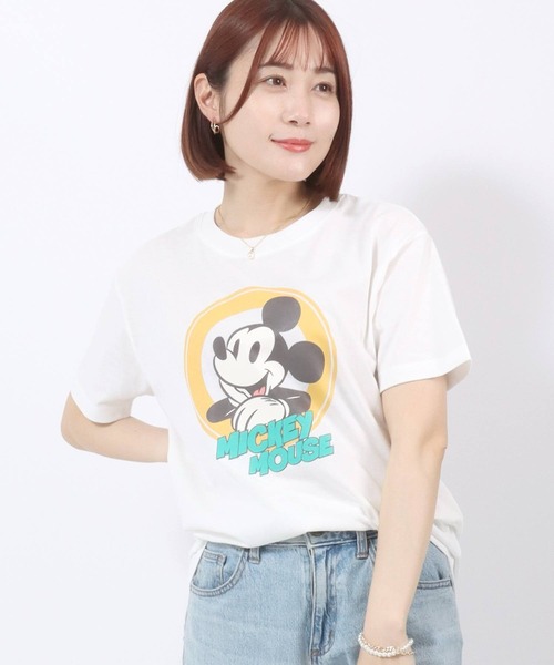 tシャツ 「DISNEY」 ムービーポスター バックプリントTシャツ/ディズニー/ポスターTシャツ レディース FREAK'S STORE｜【DISNEY】 ムービーポスター バックプリントT