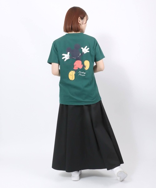 ディズニー ミニーマウス ミッキーマウス バックプリント Tシャツ XL Disney tシャツ Disney（ディズニー）キャラクタープリント