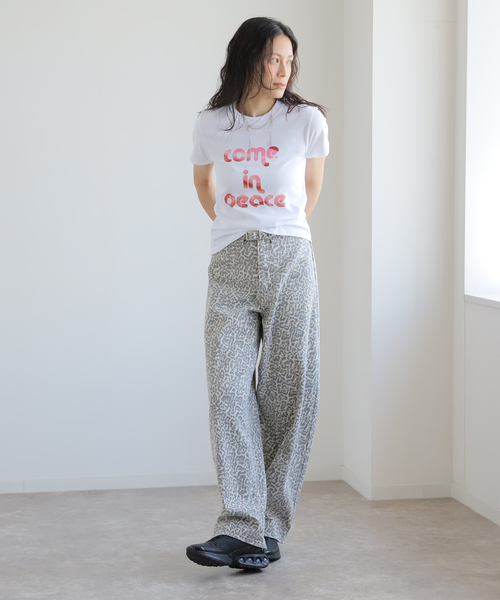 tシャツ 「irojikake/イロジカケ」Cip tiny T-shirt IG25SSTP21 レディース tシャツ 「irojikake/イロジカケ」Cip tiny T-shirt IG25SSTP21