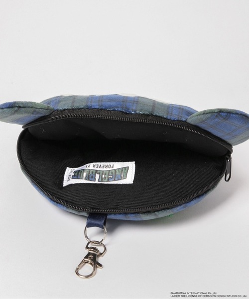 FOREVER21 パスケース 「ANGEL BLUE」カードケースポーチ