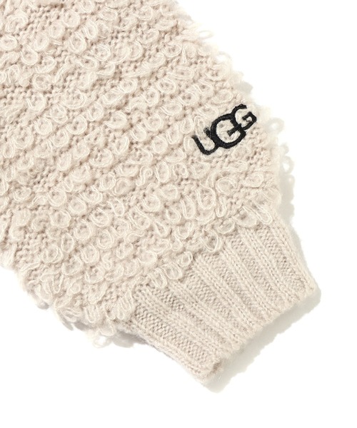 UGG Australia（アグオーストラリア） 「UGG」 ニットカーディガン L