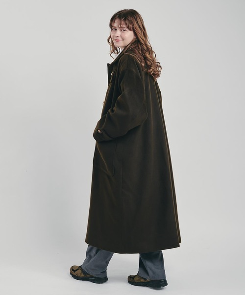 MUHET（ミュエータ） ダッフルコート X-LARGE ネイビー レディース